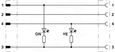 SAC-4P-MS/2,0-170/M 8FR-2L SCO Kabel czujnika/urządzenia wykonawczego