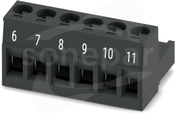 MSTB 2,5/ 6-ST BKBDWH:6-11 Złącze do PCB
