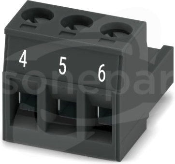 MSTB 2,5/ 3-ST-5,08 BKBD:4-6 Złącze do PCB