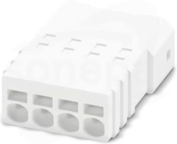 PTSM 0,5/ 4-PI-2,5 WH Łącznik wtykowy płytek drukowanych