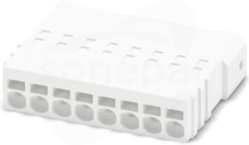 PTSM 0,5/ 8-PI-2,5 WH Łącznik wtykowy płytek drukowanych