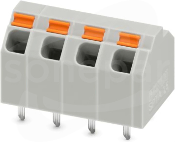 SPTA 1,5/ 4-5,08 GY Terminal przyłączeniowy do PCB