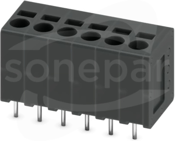 SPT 2,5/ 6-V-5,0 BK Terminal przyłączeniowy do PCB