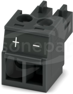 MC 1,5/ 2-ST-3,81 BK BDWH:+,- Złącze do PCB