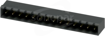 MSTBA 2,5/14-G BK AU Gniazdo do PCB