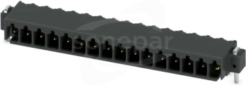 MC 0,5/16-G-2,54 P20 THR R56 Gniazdo do PCB