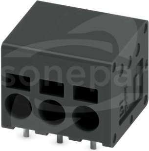 SPT 2,5/ 3-H-5,0 BK Terminal przyłączeniowy do PCB