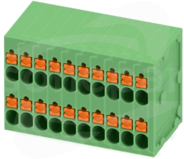 SPTD 1,5/ 3-H-3,5 BK PCB terminal block
