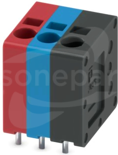 SPT 1,5/ 3-V-3,5 MC:RD,BU,BK PCB terminal block