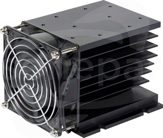 RH08-F220AC Radiator z wentylatorem
