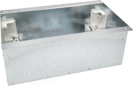 KGH 150 x 305 x 123 mm 8×K45 Puszka podłogowa do podłóg wylewanych