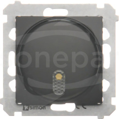 SIMON54 8-12V czarny mat Dzwonek elektroniczny