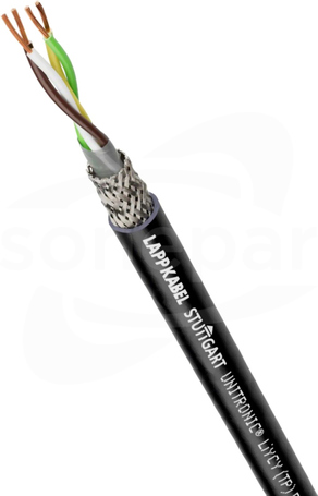 LiYCY (TP) 2x2x0,25 UNITRONIC BK Przewód do elektroniki ekranowany