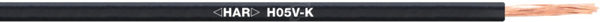 H05V-K 0,75 niebieski morski Przewód jednożyłowy (LgY)