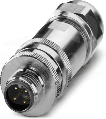 SACC-M12MS-4CON-PG7-SH M12 4P Wtyk męski prosty