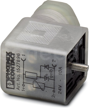SACC-V-3CON-PG9/BI-1L-SV Wtyk zaworowy