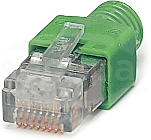 FL PLUG RJ45 GN/2 Wtyk RJ45