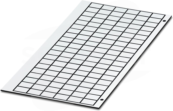 GPE 13x9 WH Płytka szyldów