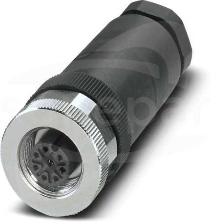 SACC-M12FS-8CON-PG9-M M12 8P Wtyk żeński prosty