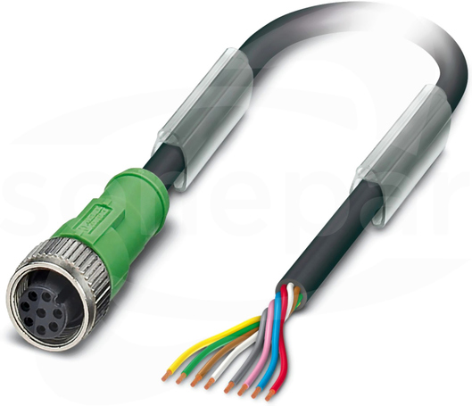 SAC-8P-10,0-PVC/M12FS Kabel czujnika