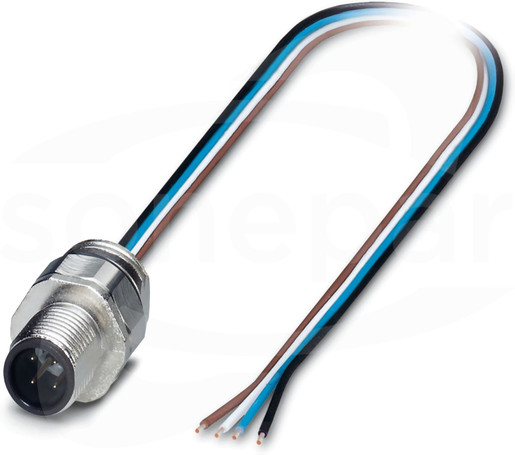 SACC-EC-M12MS-4CON-PG9/0,5 Wtyk czujnika