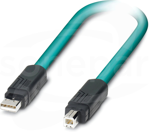 VS-04-2x2x26C7/7-SDA/SDB/1,0 Kabel usb a/b 1m