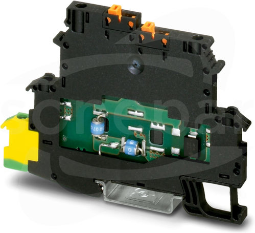 TT-2-PE/S1-M-24DC Złącze z ogranicznikiem