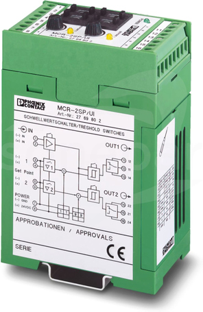 MCR-2SP-UI-DC Przetwornik pomiarowy