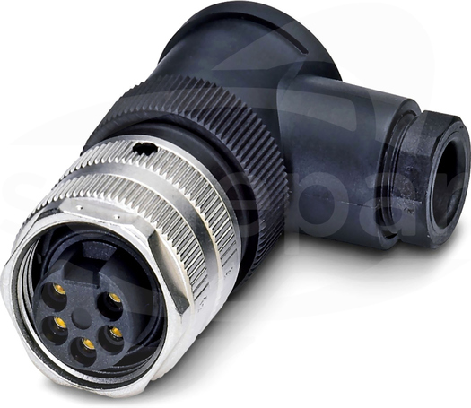 SACC-MINFR-5CON-PG9 7/8 5P Wtyk żeński kątowy