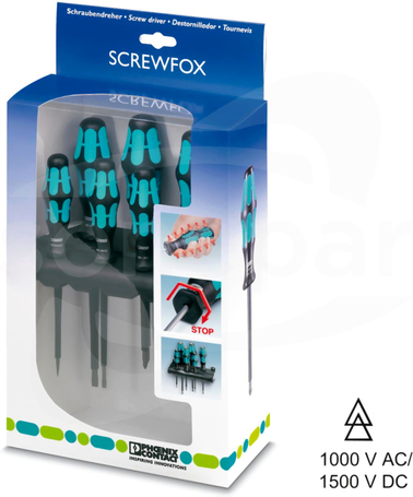 SF-SL/PZ SET VDE Zestaw wkrętaków