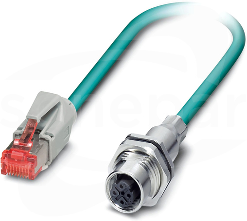 VS-M12FSBPS-IP20-93E-LI/0,5 Kabel ethernet
