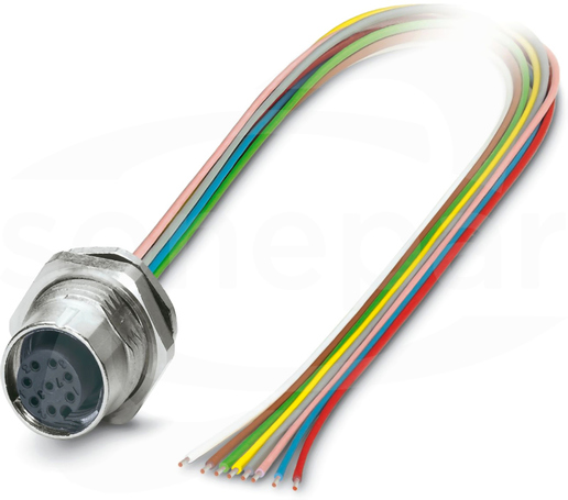 SACC-DSI-M12FS-8CON-M16/0,5 Wtyk czujnika