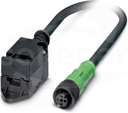SAC-2P-ASIFK/ 5,0-PUR/M12FS P Przewód czujnikowy
