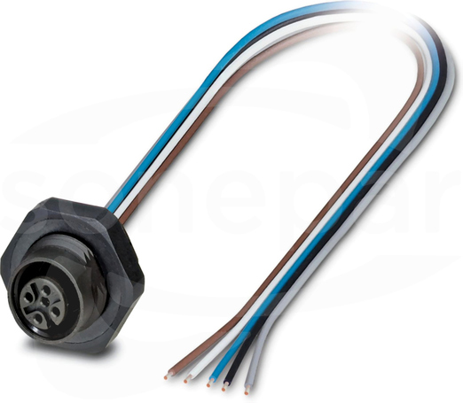 SACC-DSI-M12FS-5CON-PG9/0,5 P Złącze wtykowe do wbudowania