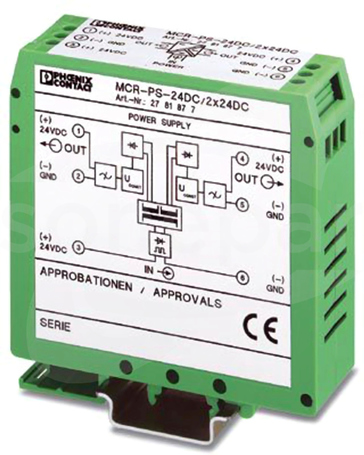 MCR-PS-24DC/2X24DC Przekładnik DC/DC