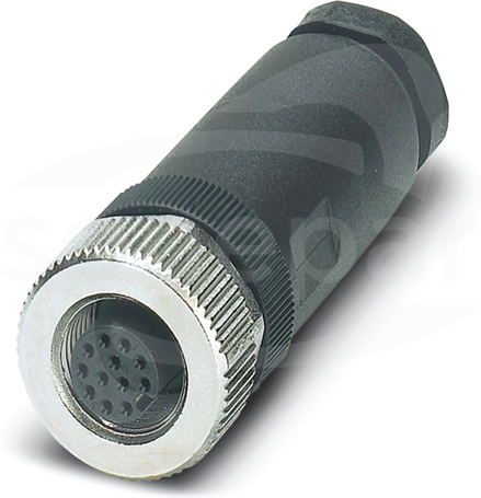SACC-M12FS-12SOL-PG 9-M M12 12P Wtyk żeński prosty