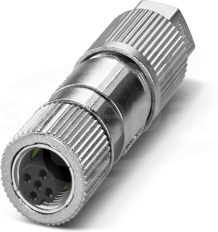 SACC-FS-4QO-0,75 SH SCO M12 4P Wtyk żeński prosty