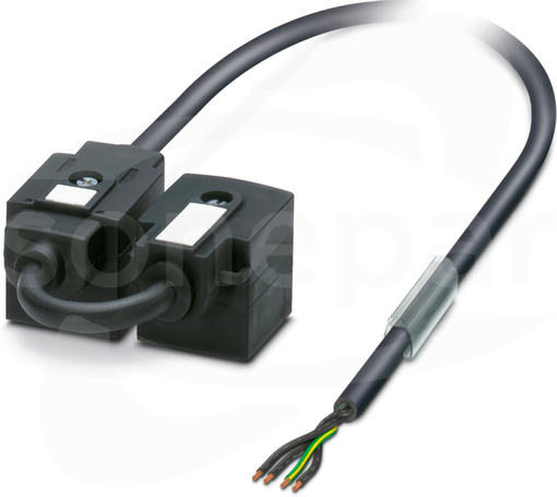 SAC-1,5/0,2-116/2XA-1L-Z Kabel z podwójnym wtykiem zaworowym