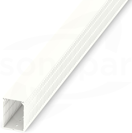 CD 60x80 WH Kanał grzebieniowy z pokrywą