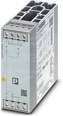 QUINT4-DIODE/12-24DC/2X20/1X Moduł diodowy szyn nośnych