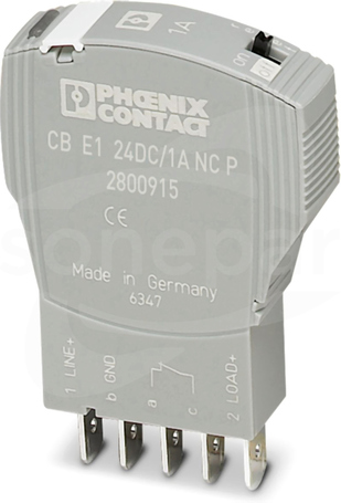 CB E1 24DC/1A NC P Wyłącznik zabezpieczający elektroniczny