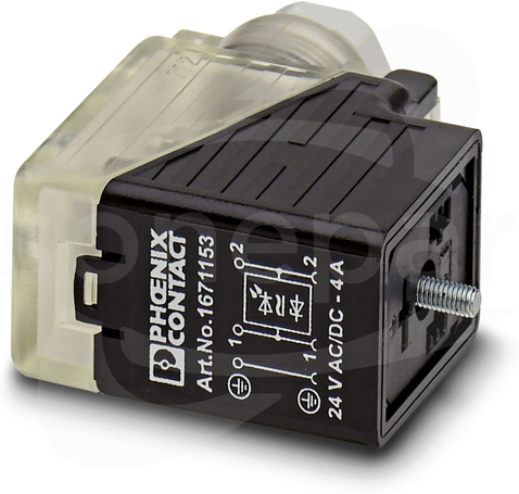 SACC-V-3CON-PG9/B-1L-S Wtyk zaworowy