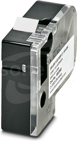 MM-EMT (EX18)R C1 WH/BK Szyld wtykany