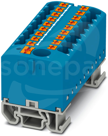 PTFIX 6/18x2,5-NS15A BU Blok rozdzielczy