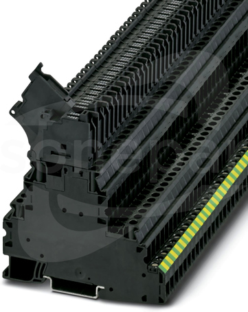 UT 4-PE/L/HESILED 250 (5x20) Zacisk szeregowy zabezpieczający
