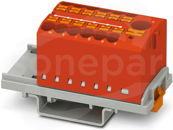 PTFIX 6/12x2,5-NS35 RD Blok rozdzielczy