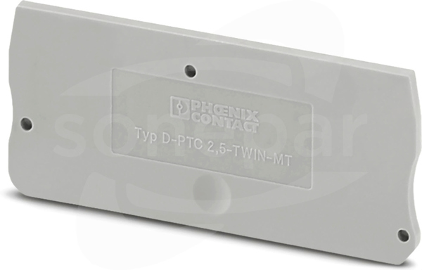 D-PTC 2,5-TWIN-MT Pokrywa zamykająca