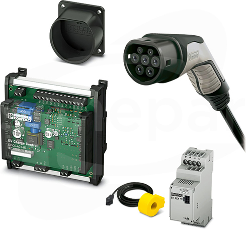 EV-SET-T2AC-BAS-RCM1-20AC5MES Zestaw budowy stacji ładowania