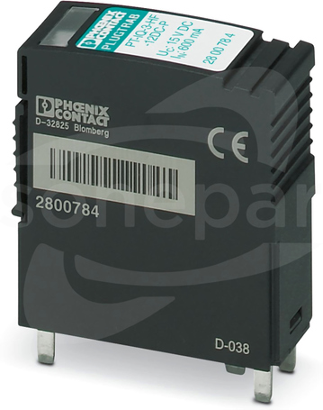 PT-IQ-3-HF-12DC-P Wtyk z ochroną przed przepięciami