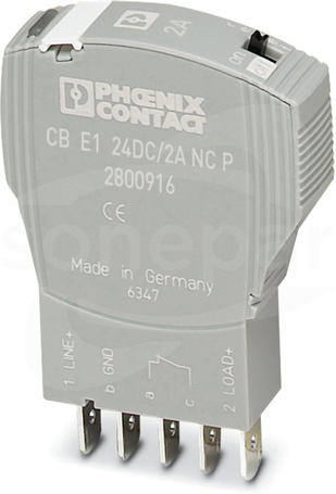 CB E1 24DC/2A NC P Wyłącznik zabezpieczający elektroniczny